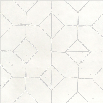Mosaic House Moroccan tile Vezoul 26 Polar White  solid zellige, mosaic, zellij, field, pattern, glaze, simple 